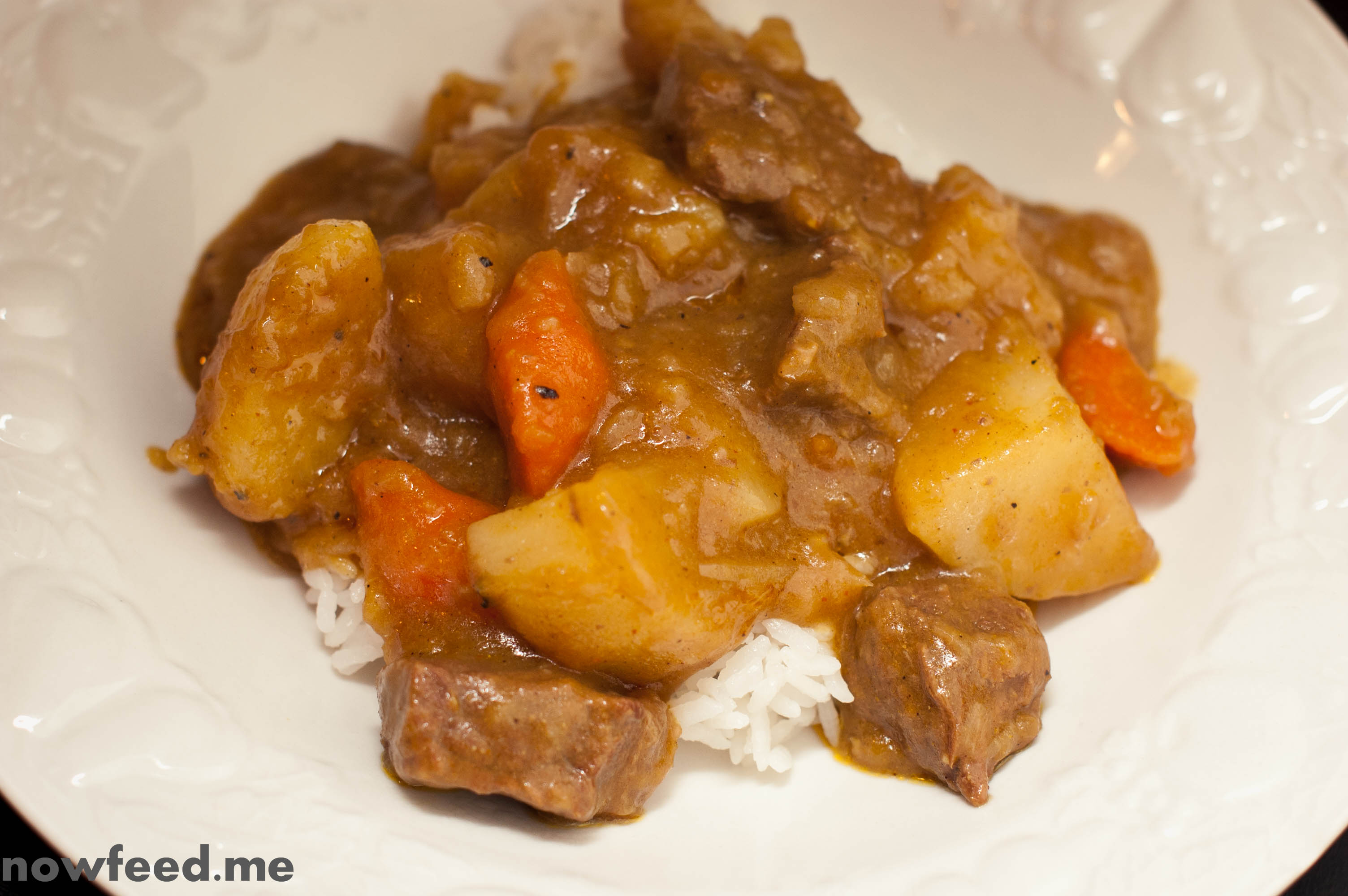 Gluten-free Japanese Beef Curry from scratch |